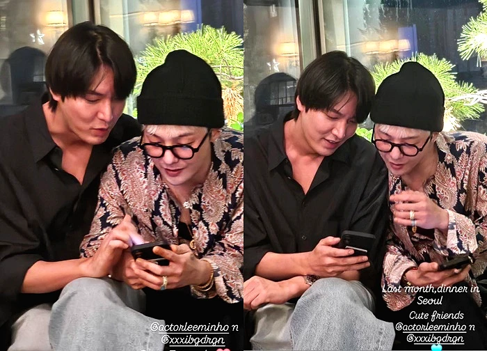Không thể tin nổi bộ mặt thật của G-DRAGON và Lee Min Ho!