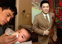 Lam Trường tuổi 51 hóa "bố bỉm sữa quốc dân", chăm con khéo hơn cả vợ