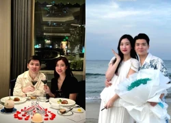 Chồng Đỗ Mỹ Linh bất ngờ tặng quà lãng mạn, dập tan tin đồn "thiếu gia vô tâm"