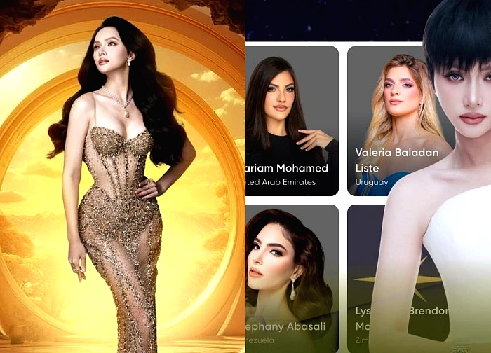 Huong Giang suspected of being suppressed by Miss Universe, removed from voting website