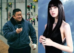 Lisa "returns" to the screen, acting in an action movie with actor Ma Dong Seok