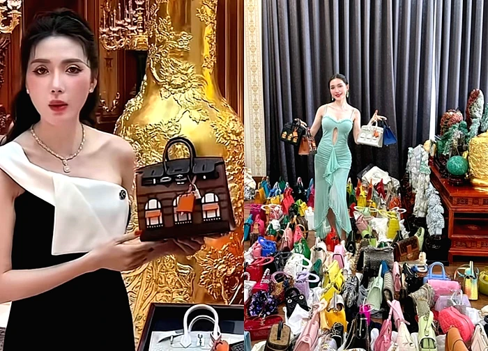 Sự thật về 40 chiếc túi Hermès trông "dại" của Ngân Collagen Cần Thơ