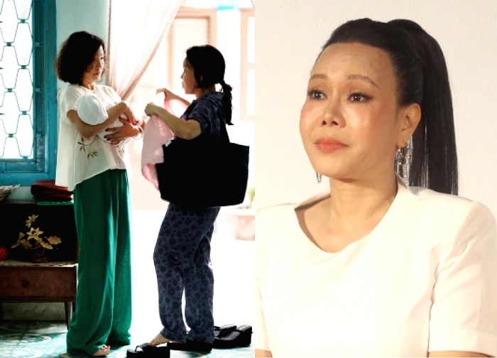 Viet Huong surprised the audience, daring to leave her comfort zone to "transform" into a new character that caused a stir.