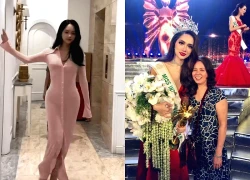 Huong Giang posted a clip with her biological mother, beauty fans were excited because of this detail