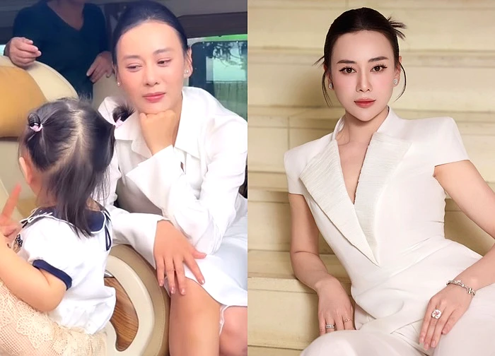 Phương Oanh lần đầu lộ diện