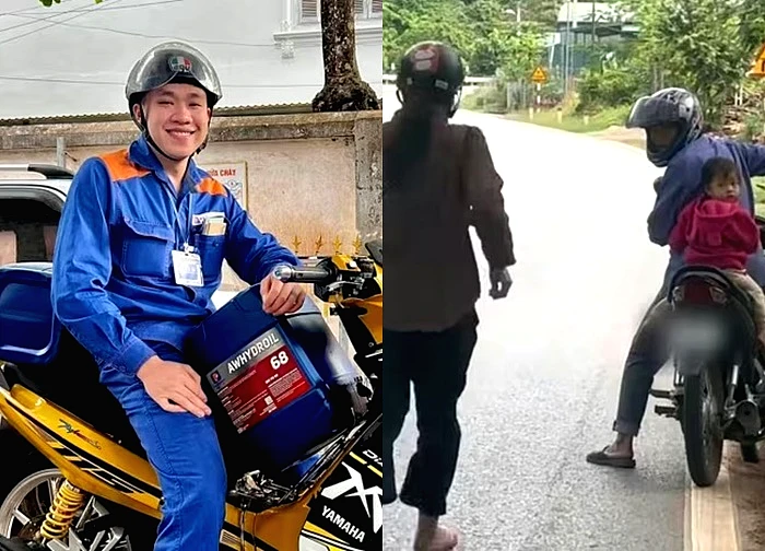 Chồng bỏ quên vợ khi đổ xăng, nhân viên chạy theo 8 km để trả người