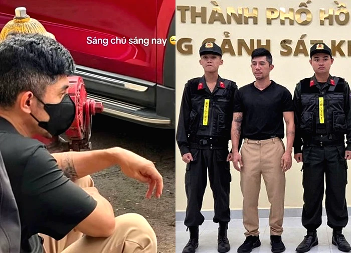 Lương Bằng Quang ngồi thẫn thờ bên đường trước khi bị bắt?