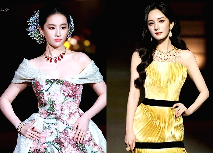 Lưu Diệc Phi và Dương Mịch "ngó lơ" nhau giữa sự kiện