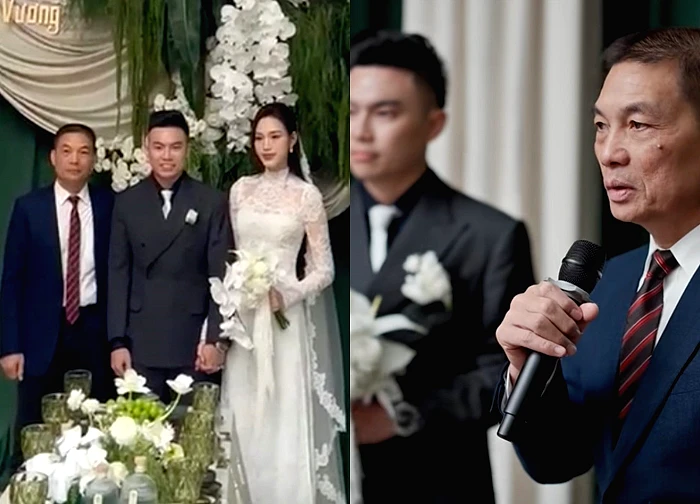 Phong thái bố chồng chủ tịch tập đoàn nghìn tỷ của Đỗ Hà được khen "hiếm có"