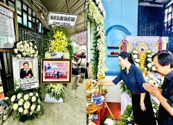 Minh Hoang's Funeral: NS went to pay his respects in the rain, Trinh Kim Chi recounted a chilling detail