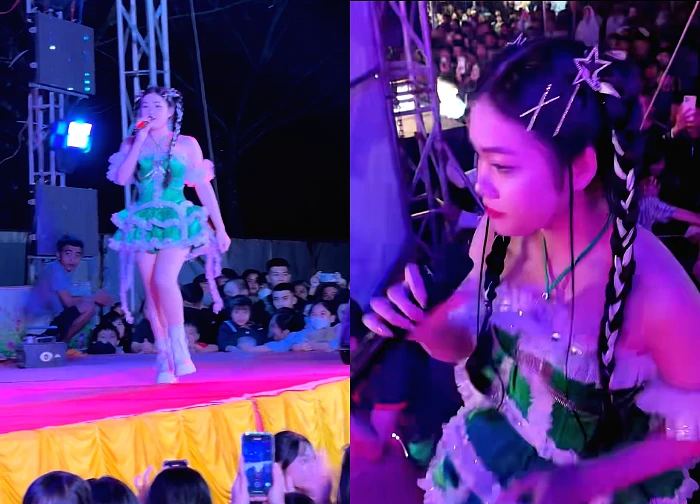 Duong Ai Vy and her "voice echoing in front of the mic": Phenomenon or stage effect?