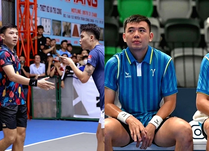 Hoàng Nam - Linh Giang bất hòa sau chung kết pickleball ở TP.HCM