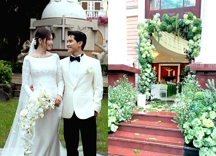 "Tổng tài" Colline Dalat lấy vợ: Cổng cưới cao 5m, 50.000 bông hồng và cẩm tú cầu nhập, cổ tích còn thấy rén