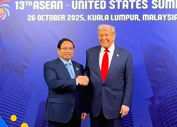 Việt - Mỹ công bố tuyên bố chung về Hiệp định thương mại đối ứng