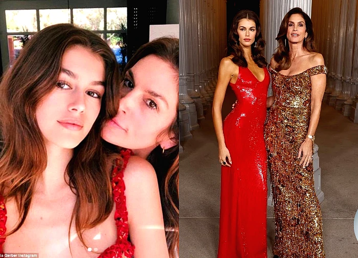 Cindy Crawford và con gái Kaia Gerber khoe sắc, visual gây chú ý