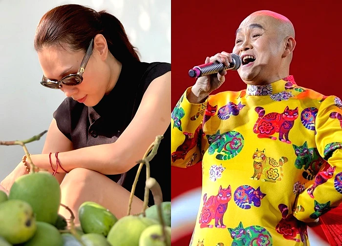 Mỹ Tâm 'rất ngầu' tạo dáng ở nhà vườn rộng như biệt phủ, Xuân Hinh hát chầu văn