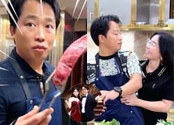 Hoang Kim Khanh went into the kitchen to cook for his wife, Mailisa said 5 words, revealing his real life!