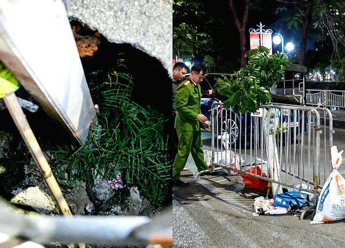 Nhân chứng kể khoảnh khắc cô gái suýt mất mạng bên hố sụt lún ở Hà Nội