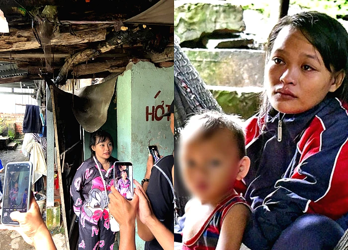 The current life of the 4-month-old baby's mother fell into the canal, revealing the "shock" of MTQ money for