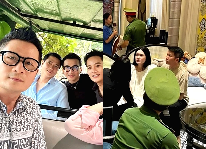 Đoàn Di Băng mếu máo khi công an khám nhà, Hồ Hoài Anh hiếm hoi lộ diện