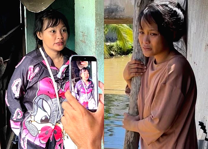 Strange phenomenon at Ms. Le Thi Kieu's house after her son was found under the canal