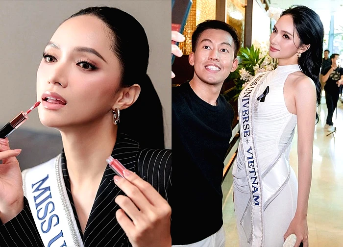 Hương Giang liên tục được truyền thông quốc tế săn đón khi thi Miss Universe
