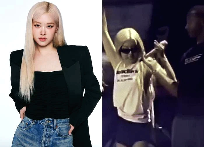 Rosé (BLACKPINK) was boycotted for glaring at the male dancer, suspected of refusing to hold hands?