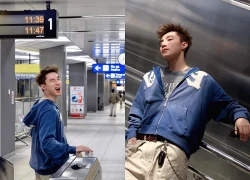 Son Tung M-TP check-in metro, handsome visual, "attracting attention" when lonely