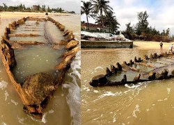Bão Kalmaegi đi qua để lộ tàu cổ ở Hội An, chuyên gia ngỡ ngàng vì sự thật sốc