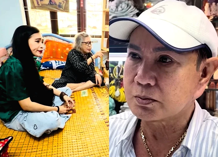 Bích Trâm ghé thăm NSƯT Diệu Hiền tặng 2 triệu, bạn thân Vũ Linh liền mỉa mai