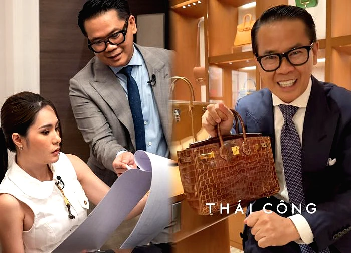 Quach Thai Cong: Doan Di Bang's 400 billion villa designer and suspected fake Hermès bags?