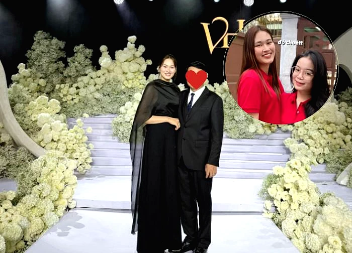 Do Ha's sister shows off her giant husband, who is the big boss of Son Hai Group, with a huge family