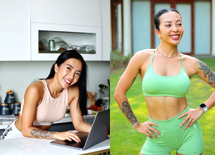Hana Giang Anh Female trainer shaping healthy living trends in the 4.0 era