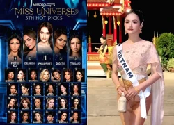 Huong Giang is predicted to be in the top 15 of MU, very subtly pleasing international journalists