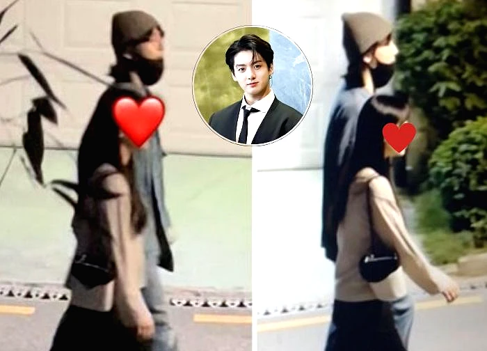 Jungkook was caught secretly bringing a strange girl home at midnight, fans immediately questioned!