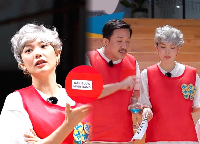 Minh Hang sprayed glue, called his assistant to ask to leave Running Man Vietnam, what's the matter?
