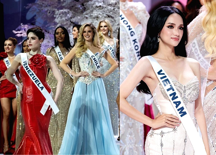Miss Universe encountered tensions, a series of contestants dropped out of the contest, Huong Giang was exposed?