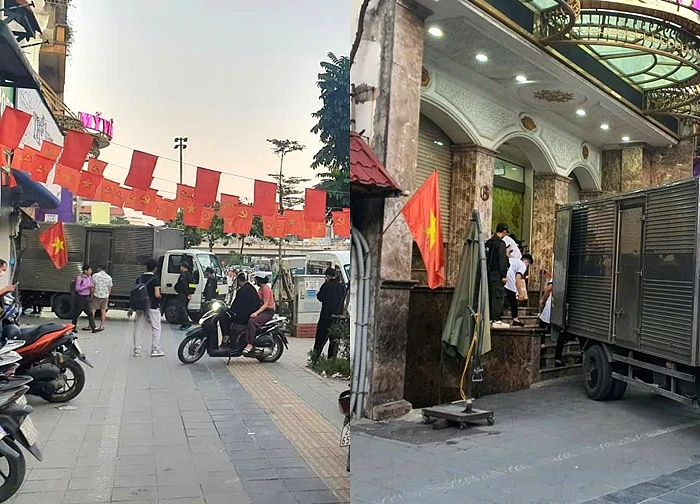 Hàng chục thùng tài liệu được đưa ra khỏi thẩm mỹ viện Mailisa ở Hà Nội