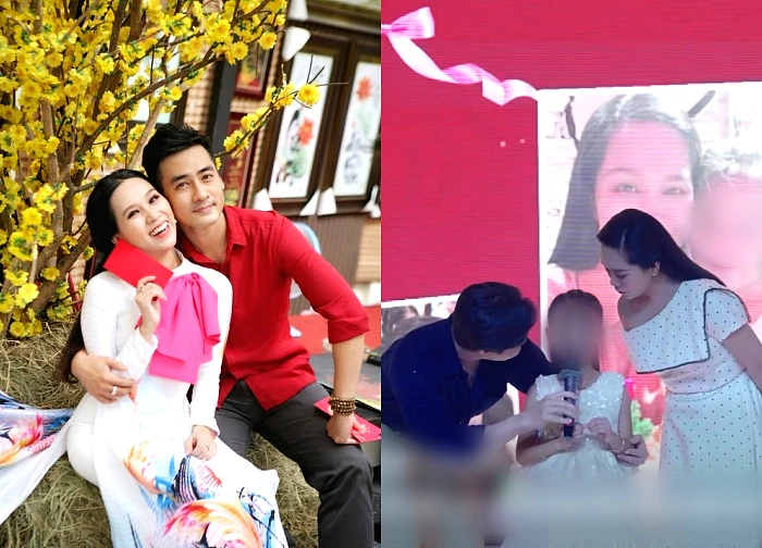 Hong Phuong organizes birthday party for daughter, husband goes missing, suspected problem?
