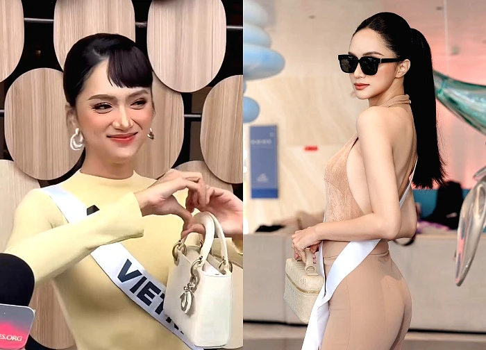 Hương Giang tự tin trả lời phỏng vấn truyền thông quốc tế, bị đàn em vạ lây