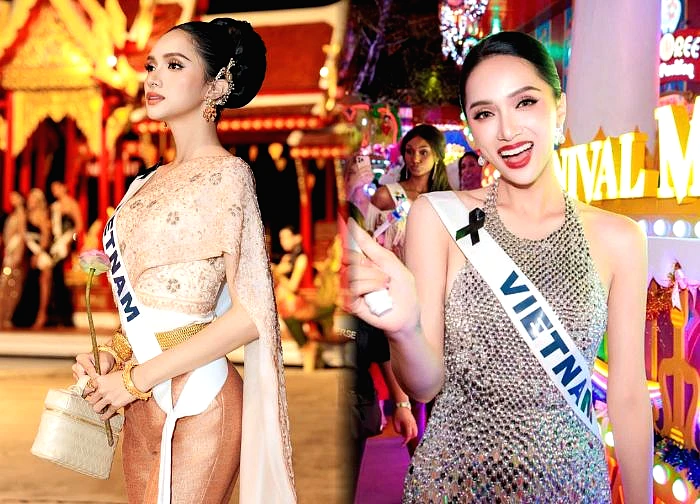 Hương Giang tung tăng dạo chơi ở Thái Lan, bị loại khỏi Top 10, fan hoang mang!