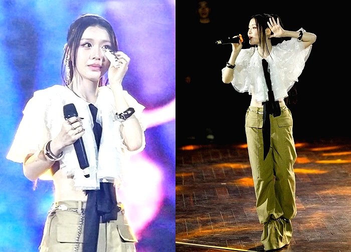 Ca sĩ Han Sara khóc nức nở kể về 2 năm ở ẩn