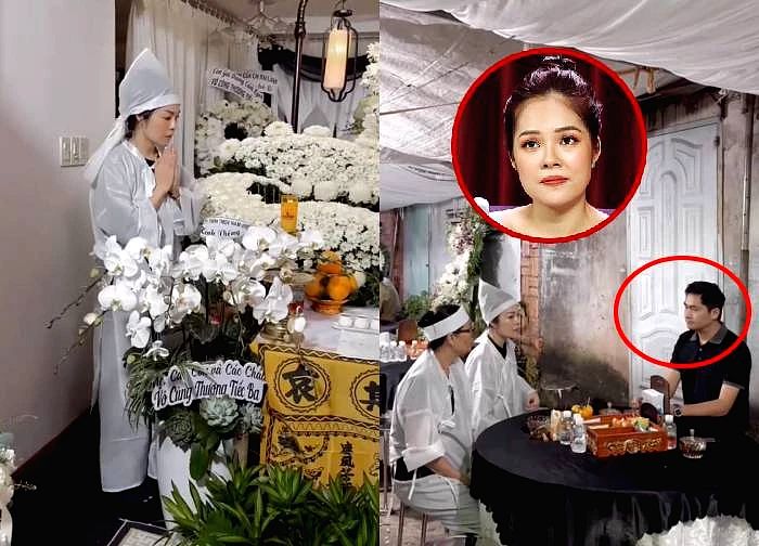 Dương Cẩm Lynh đội khăn tang, người cũ Minh Luân lặng lẽ đến viếng lúc nửa đêm