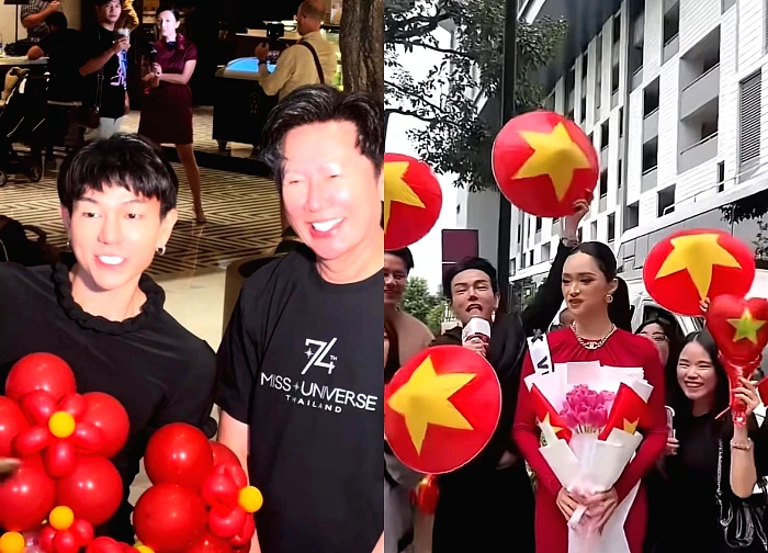 Huong Giang caused chaos at Miss Universe, Call Me Duy stirred up trouble, Nawat was still shocked