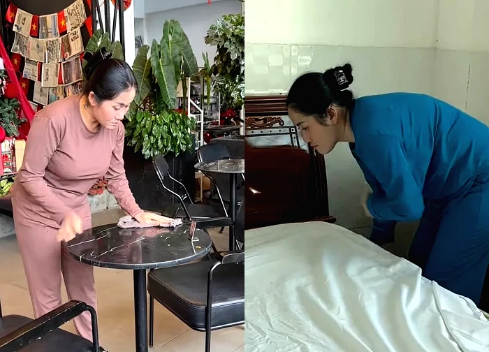 Vũ Trâm Anh lên tiếng khẳng định không nói dối, kể khổ vụ đi bưng cà phê