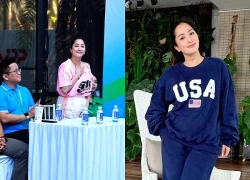 Vừa đi nước ngoài chữa bệnh về, Khánh Thi đã vội lao vào công việc, tình hình sức khoẻ ra sao?