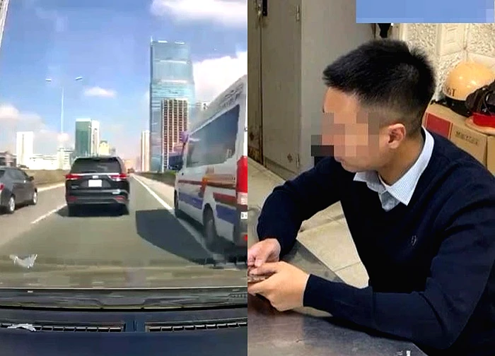 Đi vào làn khẩn cấp Vành đai 3, tài xế không bị phạt với lý do bất ngờ