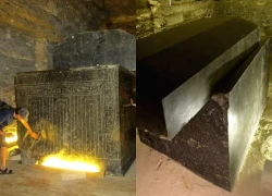 Lộ bí mật cực sốc của 20 quan tài nặng hơn 100 tấn dưới lòng đất Saqqara