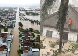 Phú Yên cũ: Chìm trong lũ, trẻ em và người già đói rét kêu cứu giữa biển nước