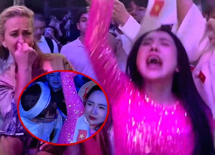 Viên Vibi cổ vũ quá hăng, CĐM nước ngoài bịt mũi, thầy Beo phải "check var" ngay